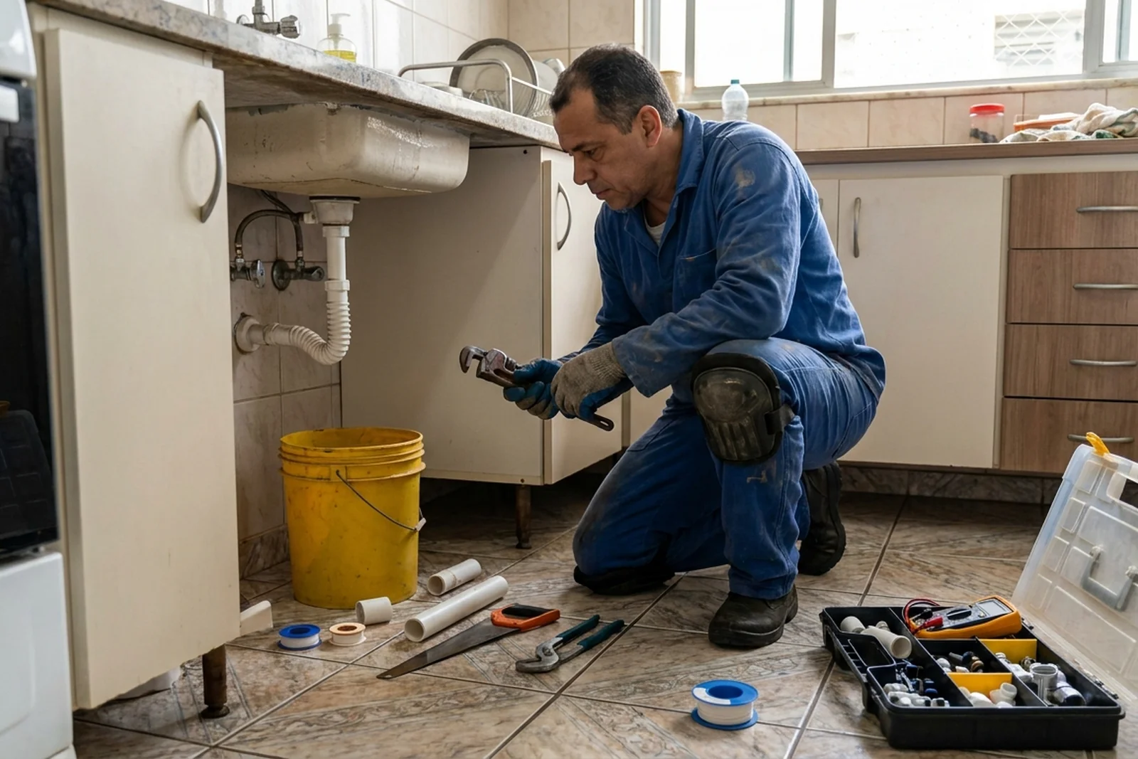 Reparos hidráulicos e detecção de vazamento em no Marquês, Teresina-PI